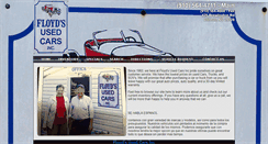 Desktop Screenshot of floydsusedcars.com
